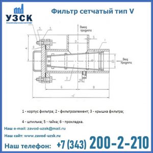 Фильтр сетчатый ФС по Т-ММ-11-2003 в Кемерово