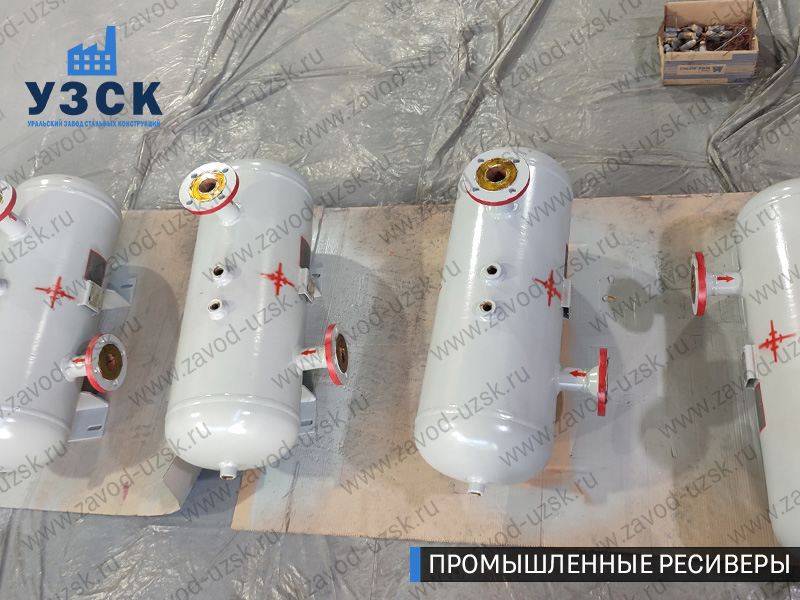 фотография емкостных ресиверов газа Кемерово